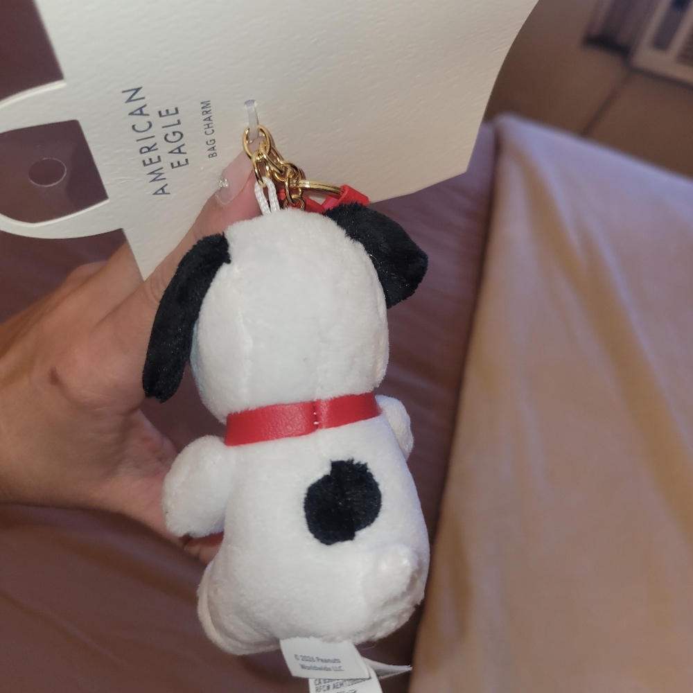 American Eagle Outfitters Snoopy Dog Charm - White, Black, and Red - Picture 3 of 3